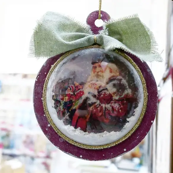 Karácsonyi készülődés – Karácsonyi dísz készítése